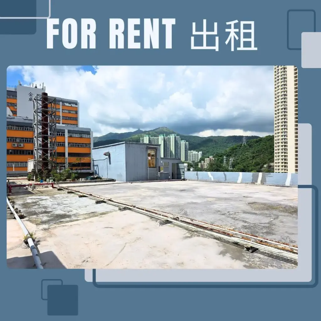 Roof A Grand Industrial Building Nos.159-165 Wo Yi Hop Road Kwai Chung New Territories
