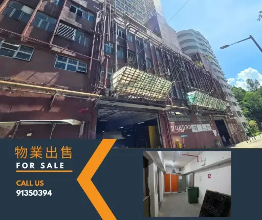 葵涌永立街8-14号荣来工业大厦12楼B室